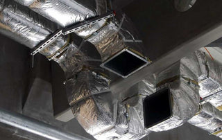 Did you know ducts are often lined with fiberglass?